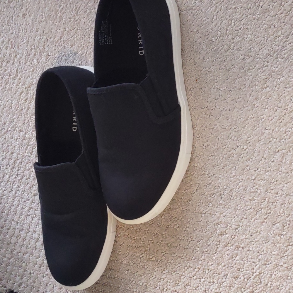 Torrid Women's Black Sneaker Loafers Size 8